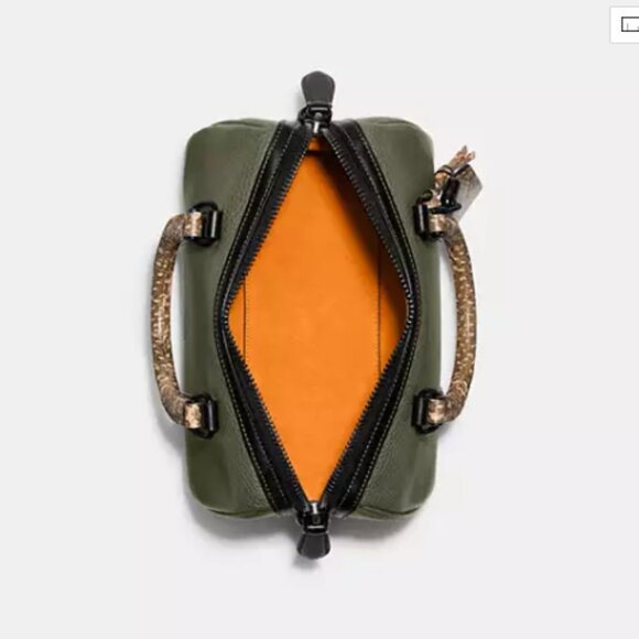 Coach Ruby Satchel 25 in Colorblock - Picture 12 of 16